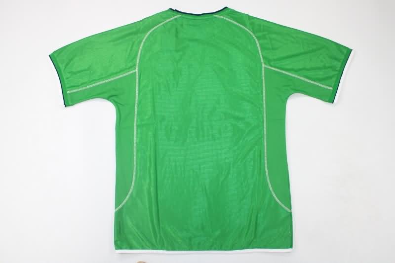 Thailand Quality(AAA) 2002 Ireland Home Retro Soccer Jersey