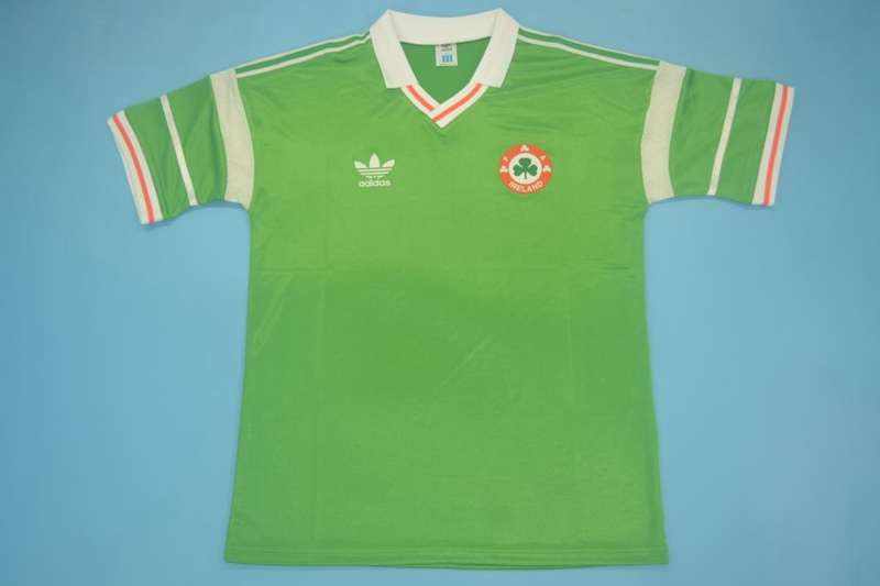 Thailand Quality(AAA) 1988/90 Ireland Home Retro Soccer Jersey