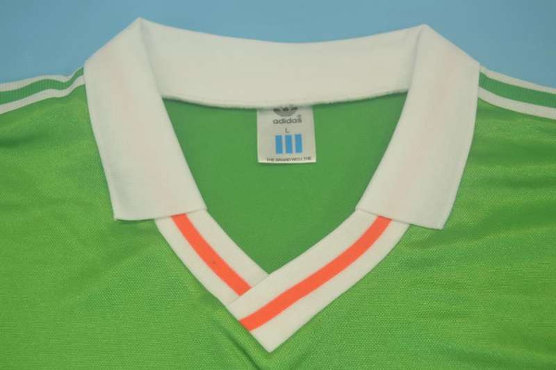 Thailand Quality(AAA) 1988/90 Ireland Home Retro Soccer Jersey