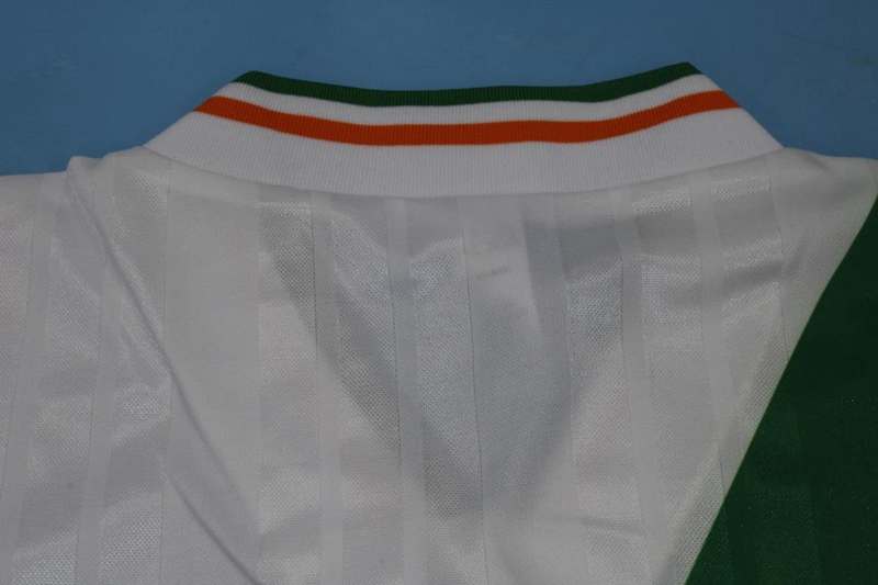 Thailand Quality(AAA) 1992/94 Ireland Away Retro Soccer Jersey