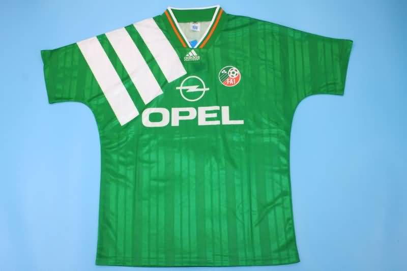 Thailand Quality(AAA) 1992/94 Ireland Home Retro Soccer Jersey