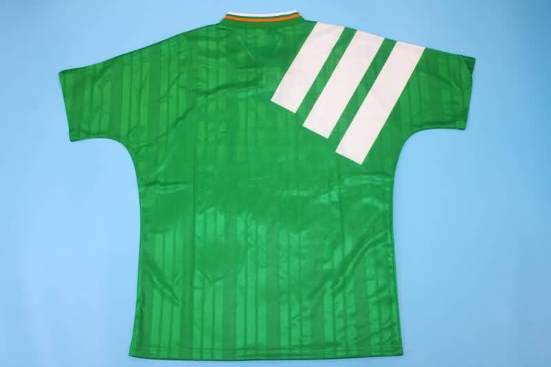 Thailand Quality(AAA) 1992/94 Ireland Home Retro Soccer Jersey