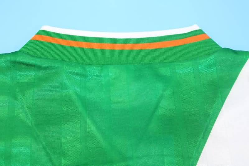 Thailand Quality(AAA) 1992/94 Ireland Home Retro Soccer Jersey