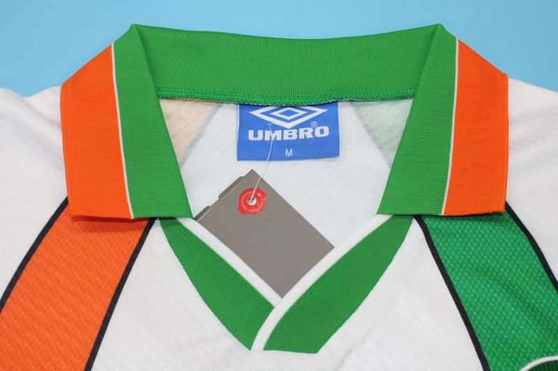 Thailand Quality(AAA) 1994/96 Ireland Away Retro Soccer Jersey