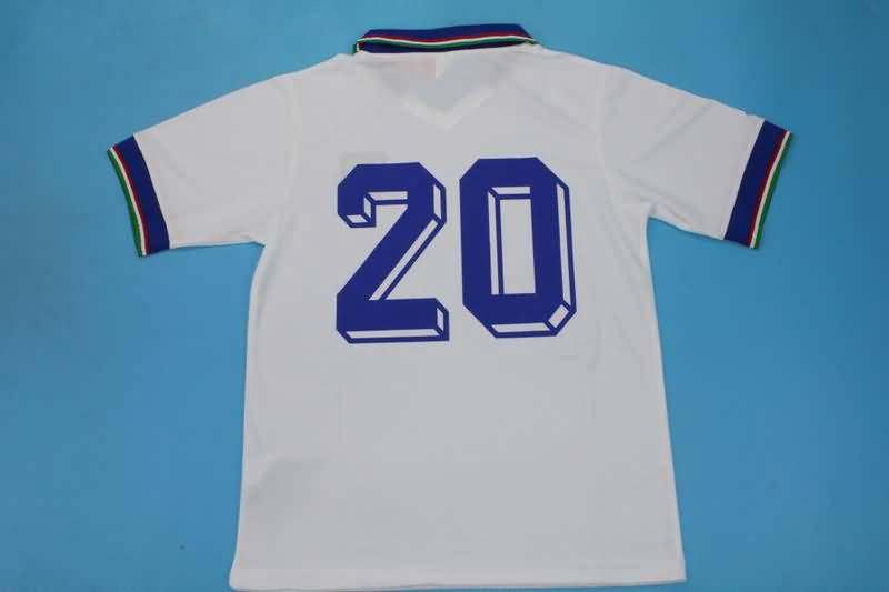 Thailand Quality(AAA) 1982 Italy Away Retro soccer Jersey