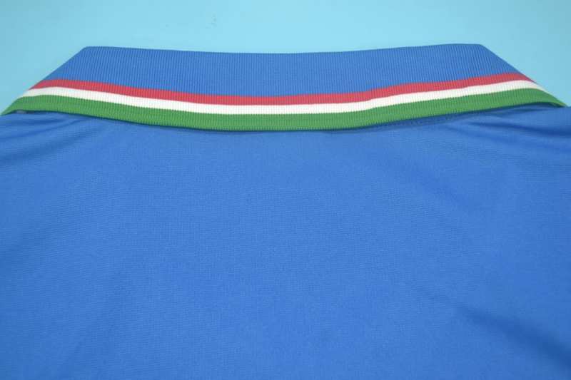 Thailand Quality(AAA) 1982 Italy Home Retro soccer Jersey