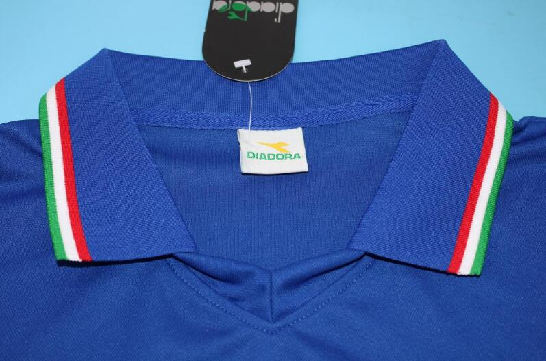 Thailand Quality(AAA) 1986 Italy Home Retro soccer Jersey