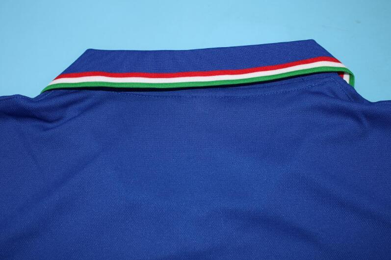 Thailand Quality(AAA) 1986 Italy Home Retro soccer Jersey