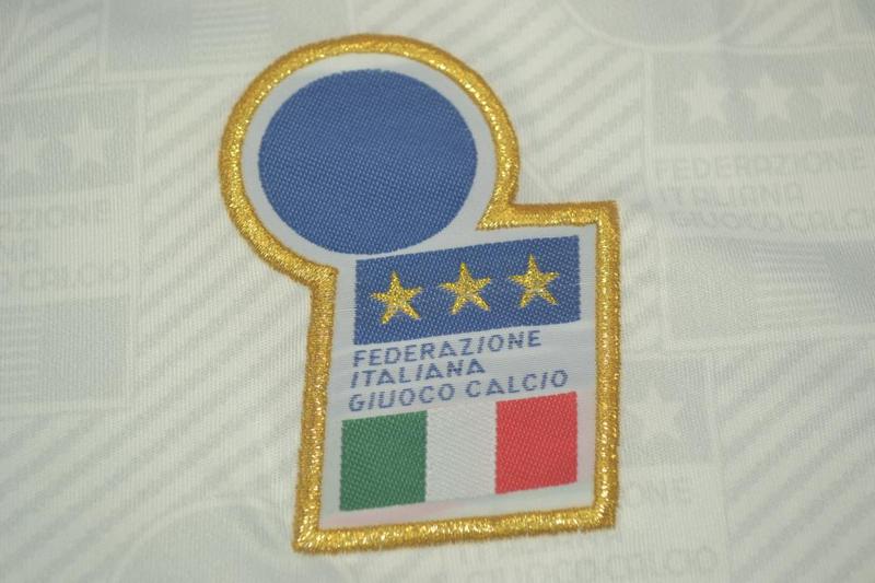 Thailand Quality(AAA) 1994 Italy Away Retro soccer Jersey