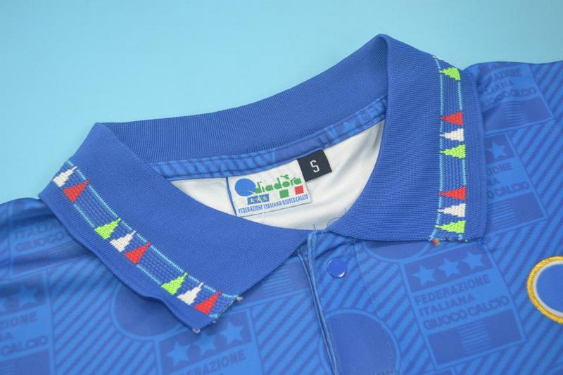 Thailand Quality(AAA) 1994 Italy Home Retro soccer Jersey
