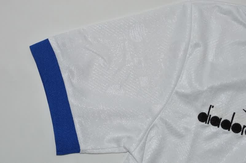 Thailand Quality(AAA) 1994 Italy White Retro Soccer Jersey