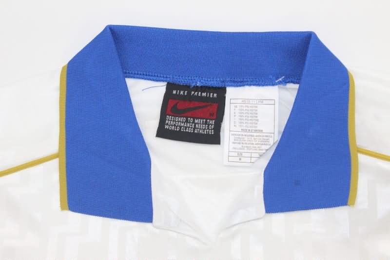 Thailand Quality(AAA) 1995 Italy Away Retro Soccer Jersey