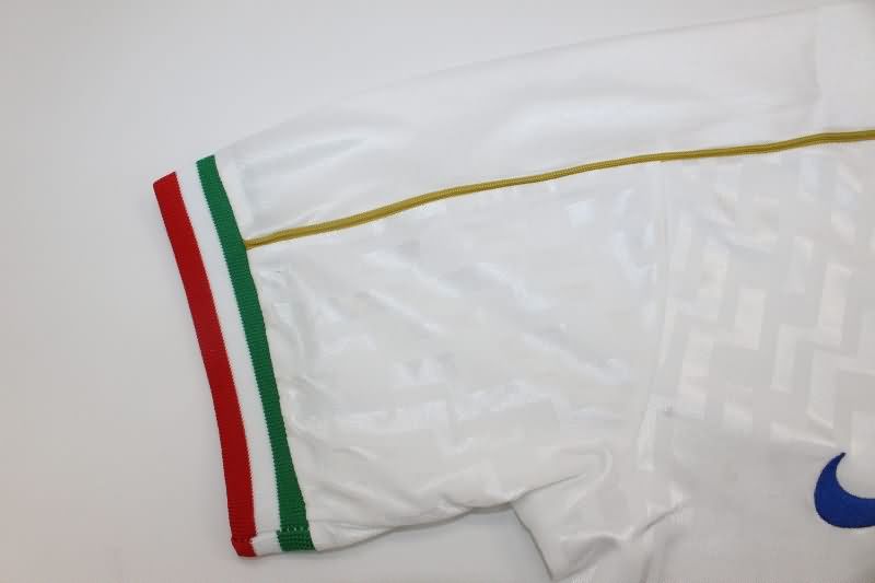 Thailand Quality(AAA) 1995 Italy Away Retro Soccer Jersey