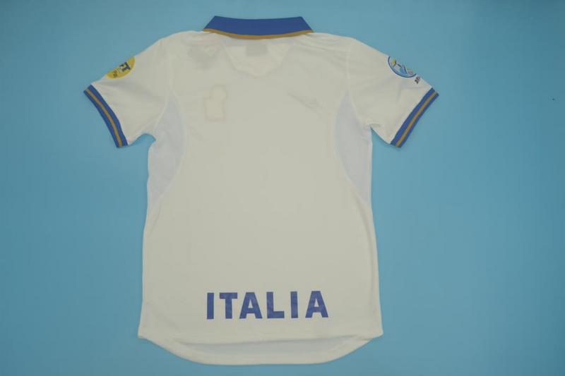 Thailand Quality(AAA) 1996 Italy Away Retro soccer Jersey