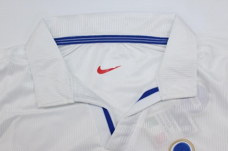 Thailand Quality(AAA) 1998 Italy Away Retro soccer Jersey