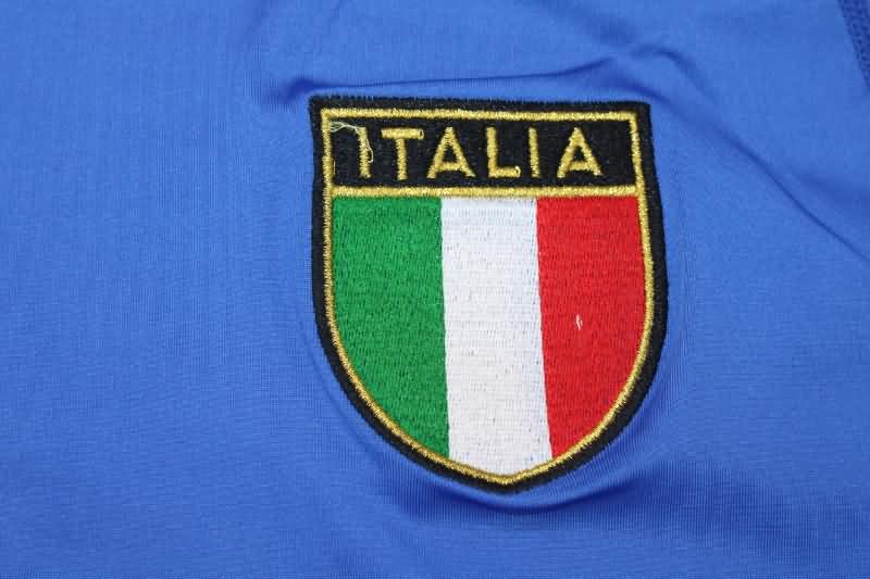 Thailand Quality(AAA) 2000 Italy Home Long Retro Soccer Jersey