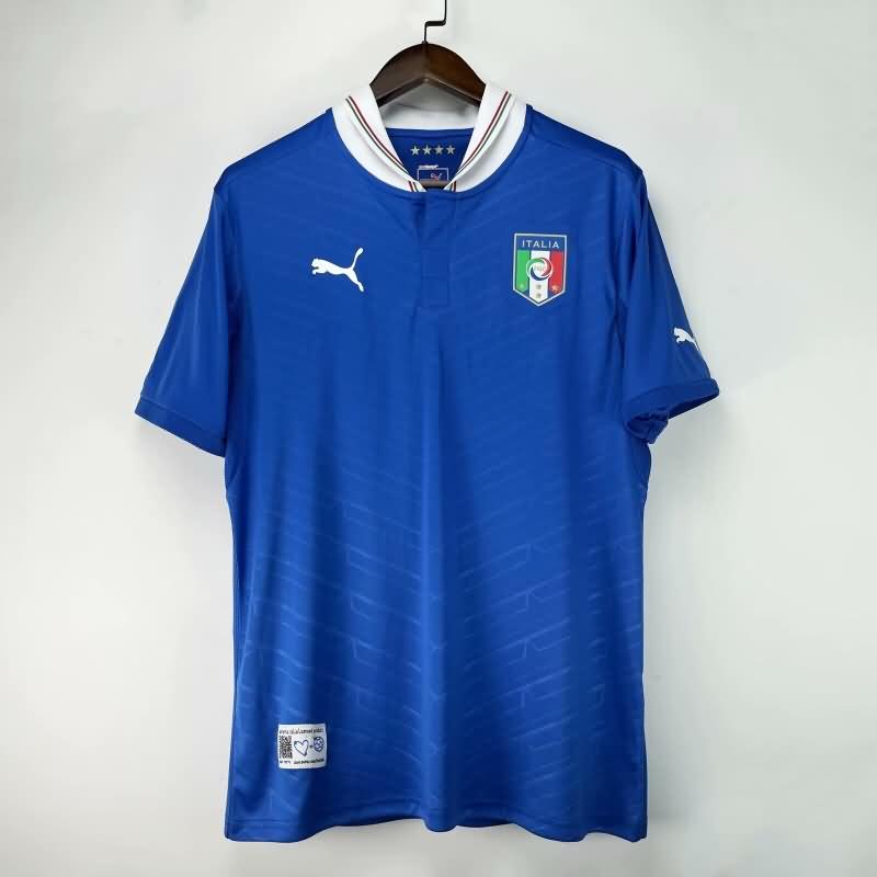 Thailand Quality(AAA) 2012 Italy Home Retro Soccer Jersey