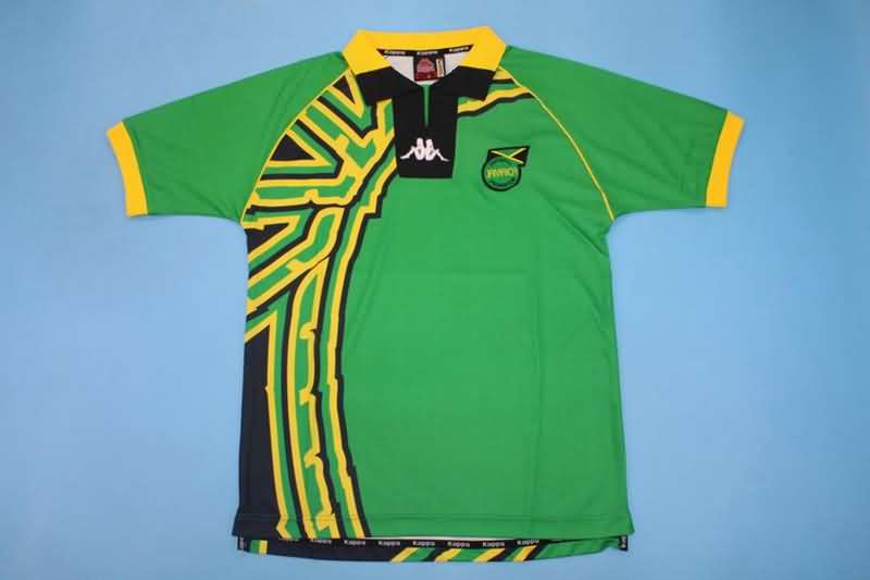 Thailand Quality(AAA) 1998 Jamaica Away Retro soccer Jersey