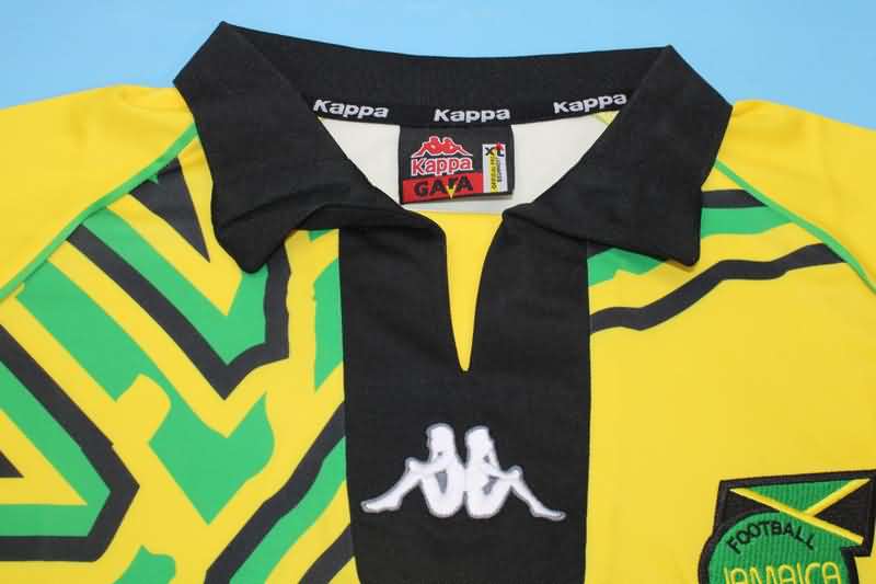 Thailand Quality(AAA) 1998 Jamaica Home Retro soccer Jersey