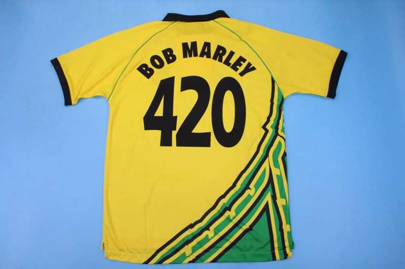 Thailand Quality(AAA) 1998 Jamaica Home Retro soccer Jersey