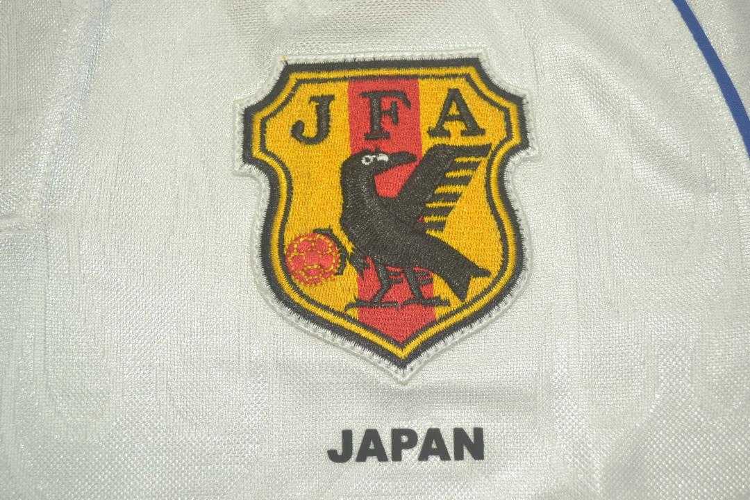 Thailand Quality(AAA) 1998 Japan Away Retro Soccer Jersey