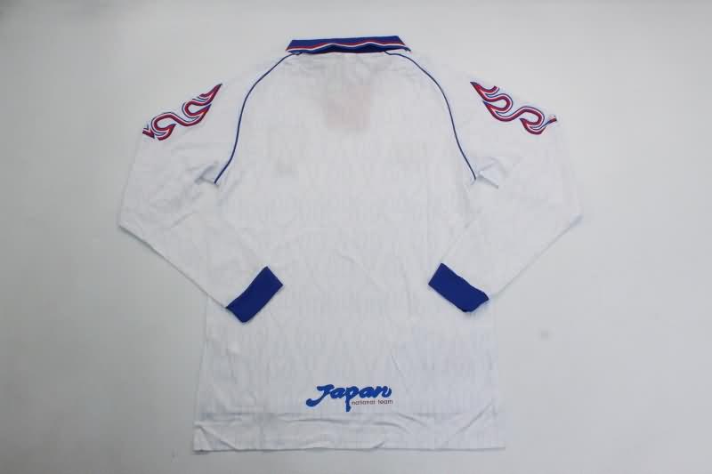 Thailand Quality(AAA) 1998 Japan Away Long Retro Soccer Jersey