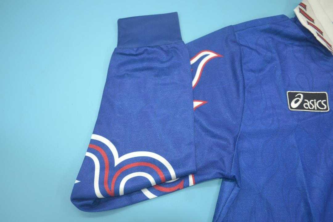 Thailand Quality(AAA) 1998 Japan Home Retro Soccer Jersey(L/S)