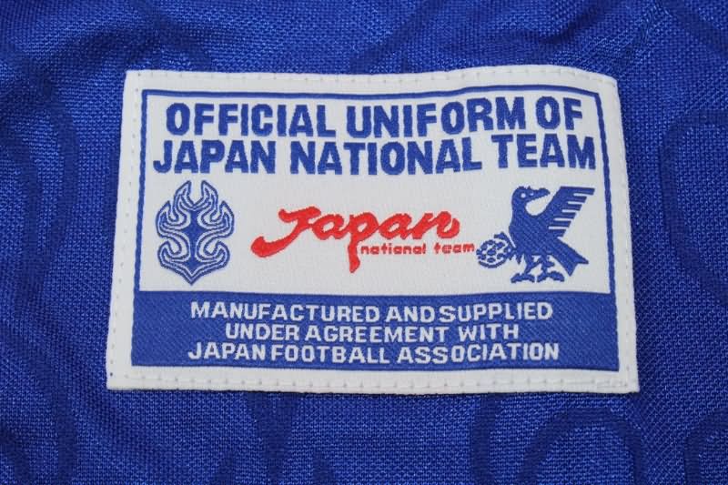 Thailand Quality(AAA) 1998 Japan Home Retro Soccer Jersey(L/S)