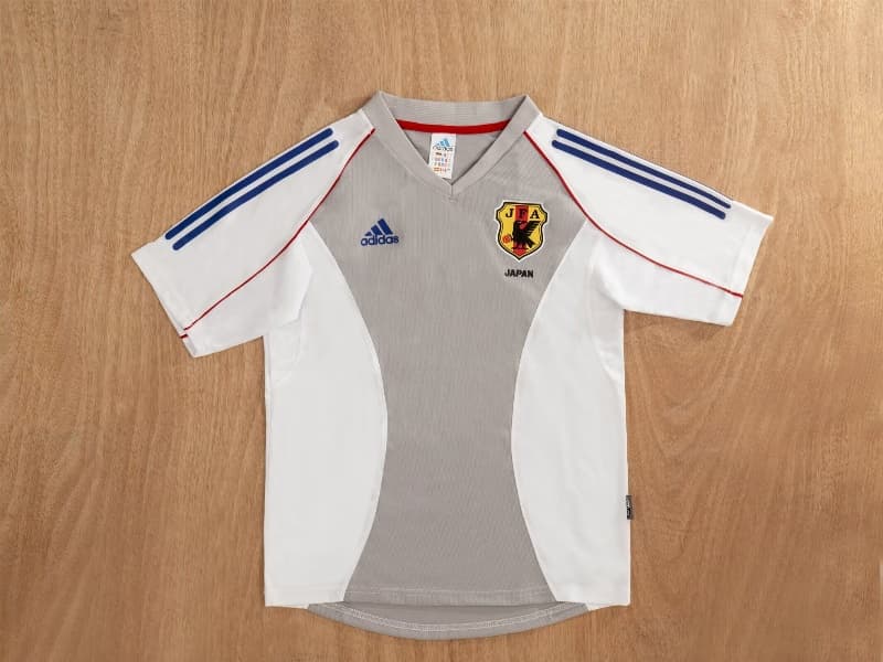 Thailand Quality(AAA) 2002 Japan Away Retro Soccer Jersey