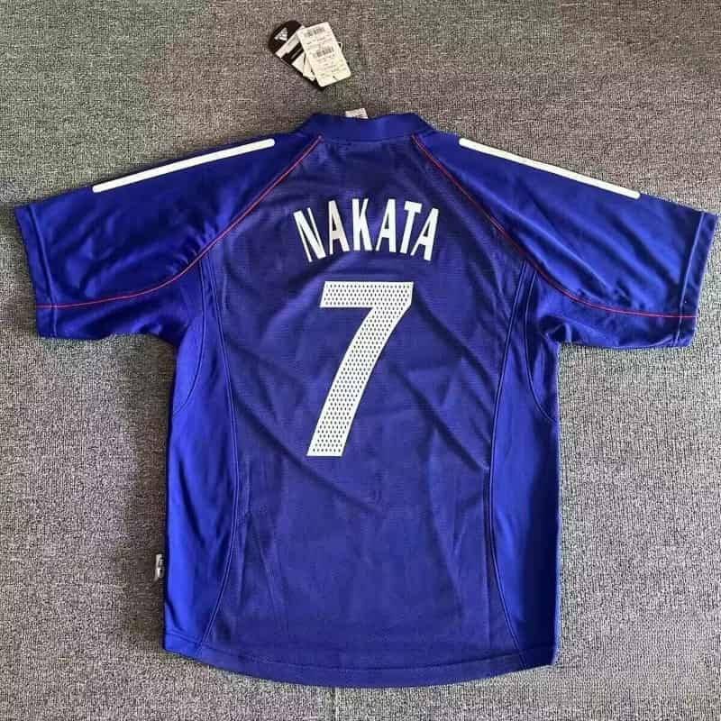 Thailand Quality(AAA) 2002 Japan Home Retro Soccer Jersey