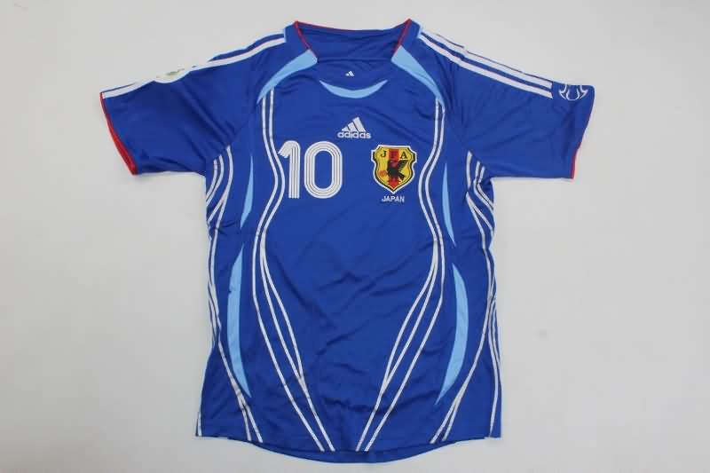 Thailand Quality(AAA) 2006 Japan Home Retro Soccer Jersey