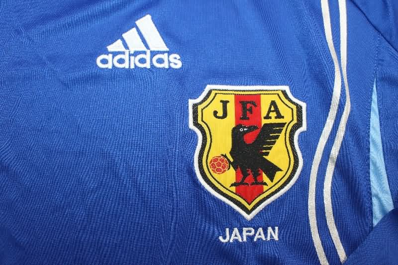 Thailand Quality(AAA) 2006 Japan Home Long Sleeve Retro Soccer Jersey