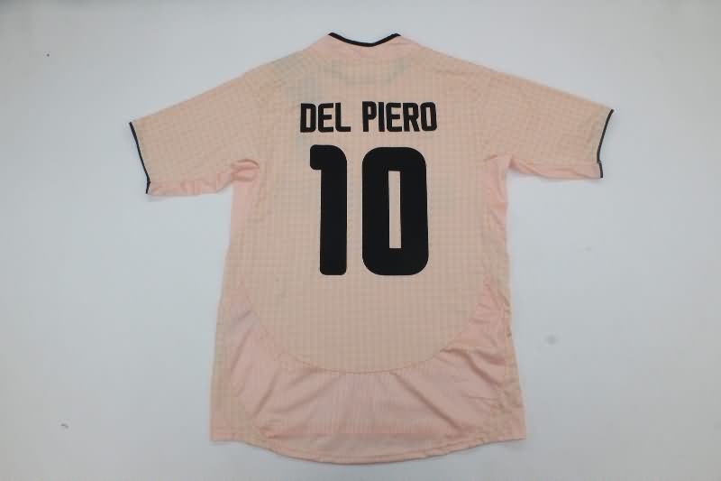 Thailand Quality(AAA) 2003/04 Juventus Away Retro Soccer Jersey