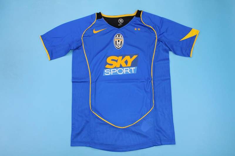 Thailand Quality(AAA) 2004/05 Juventus Away Retro Soccer Jersey