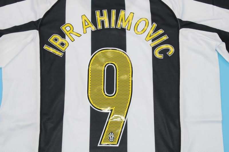 Thailand Quality(AAA) 2004/05 Juventus Home Retro Soccer Jersey