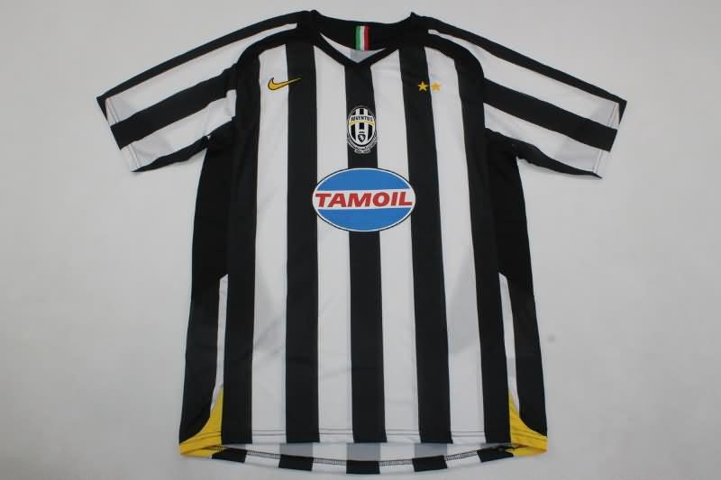 Thailand Quality(AAA) 2005/06 Juventus Home Retro Soccer Jersey