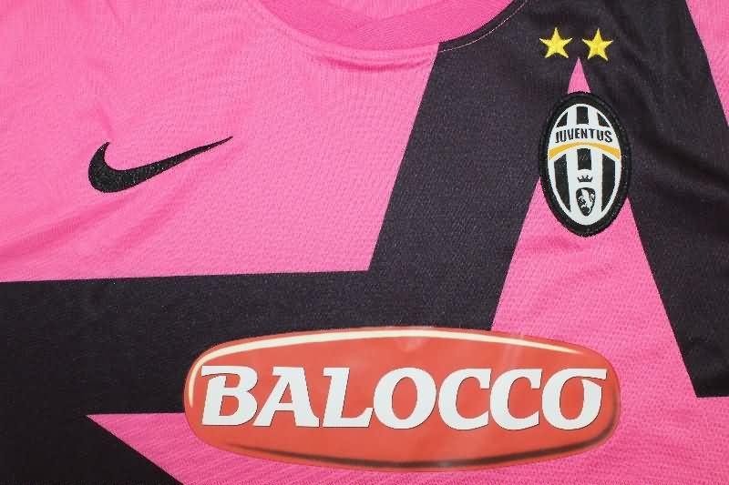 Thailand Quality(AAA) 2011/12 Juventus Away Long Sleeve Retro Soccer Jersey