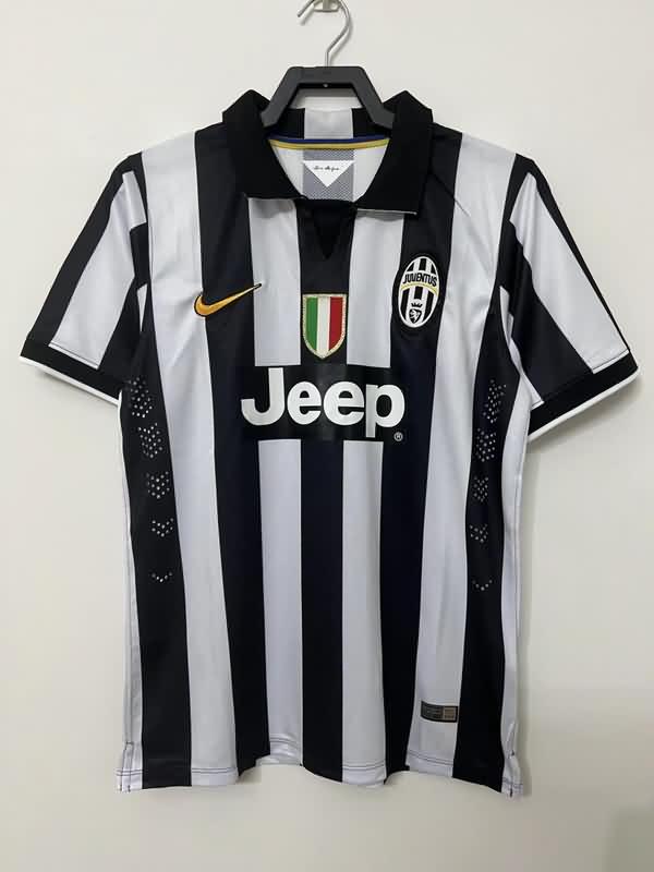 Thailand Quality(AAA) 2014/15 Juventus Home Retro Soccer Jersey