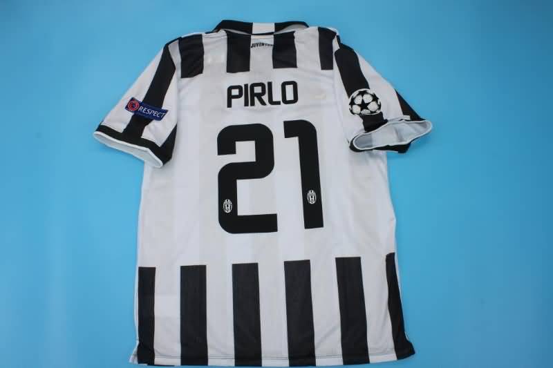 Thailand Quality(AAA) 2014/15 Juventus Home Retro Soccer Jersey