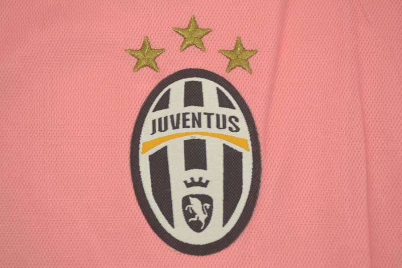 Thailand Quality(AAA) 2015/16 Juventus Away Retro Soccer Jersey(L/S)
