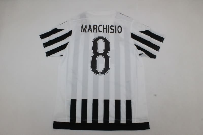 Thailand Quality(AAA) 2015/16 Juventus Home Retro Soccer Jersey