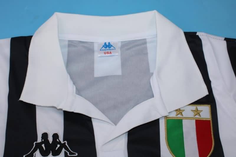 Thailand Quality(AAA) 1984/85 Juventus Home Retro Soccer Jersey