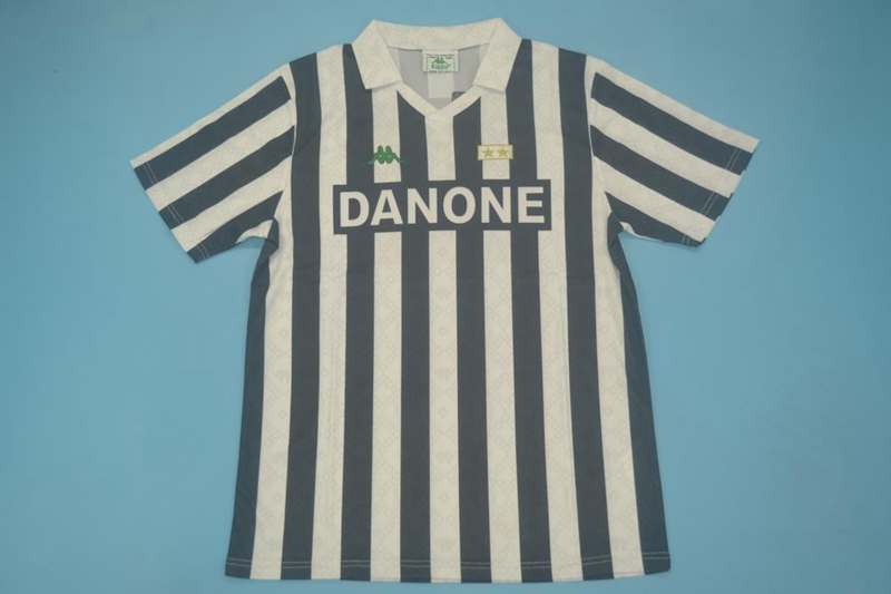 Thailand Quality(AAA) 1992/94 Juventus Home Retro Soccer Jersey