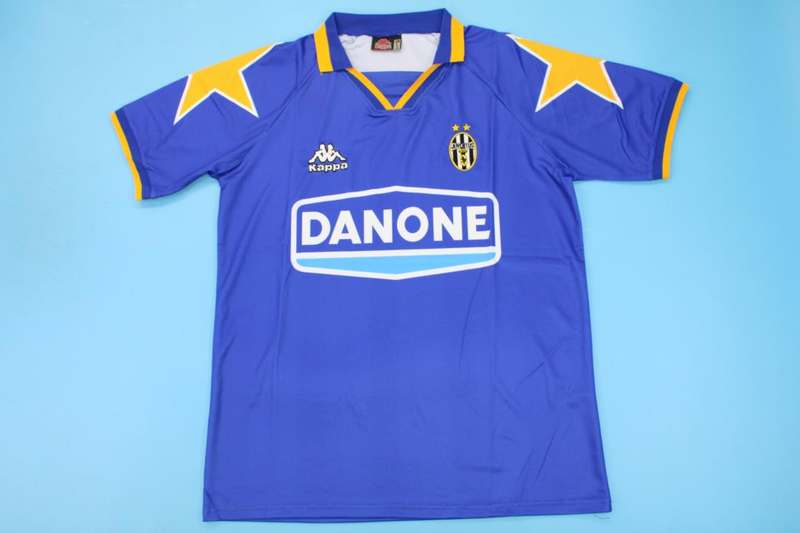 Thailand Quality(AAA) 1994/95 Juventus Away Retro Soccer Jersey