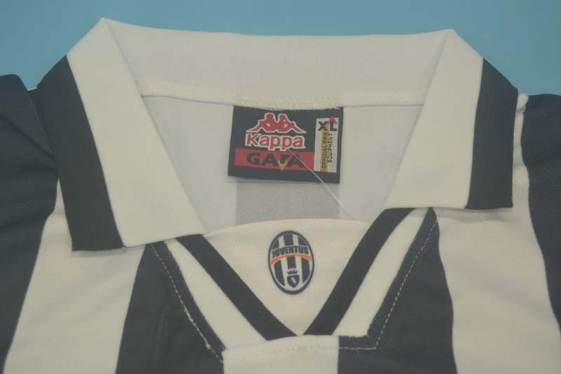 Thailand Quality(AAA) 1994/95 Juventus Home Retro Soccer Jersey