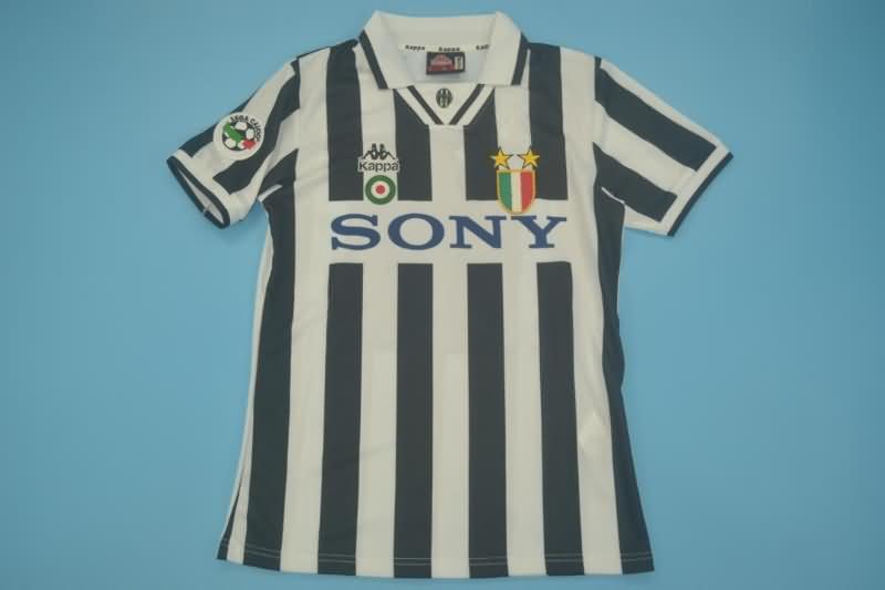Thailand Quality(AAA) 1995/96 Juventus Home Retro Soccer Jersey