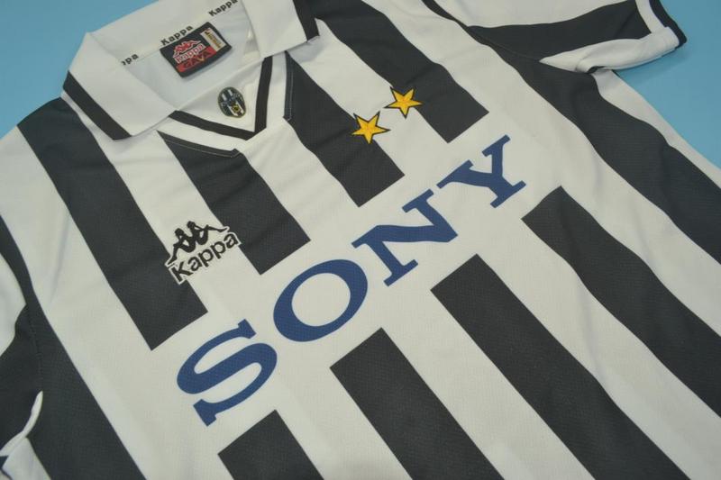 Thailand Quality(AAA) 1996/97 Juventus Home Retro Soccer Jersey