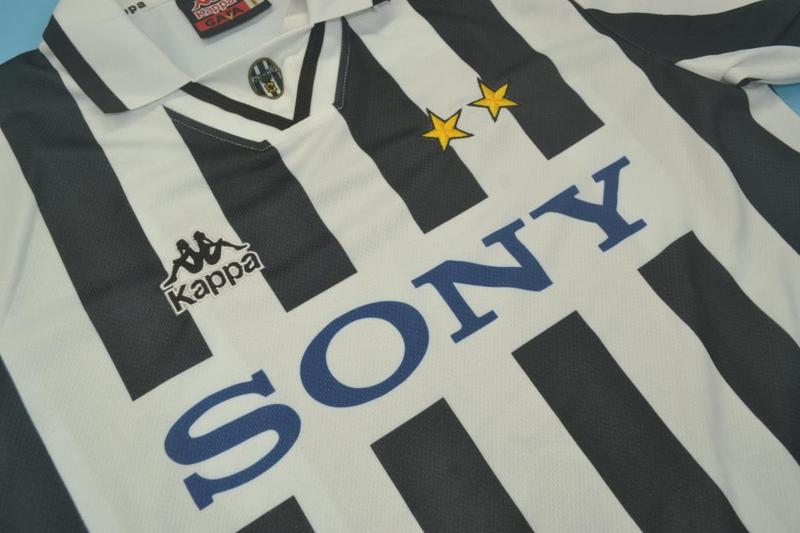 Thailand Quality(AAA) 1996/97 Juventus Home Retro Soccer Jersey