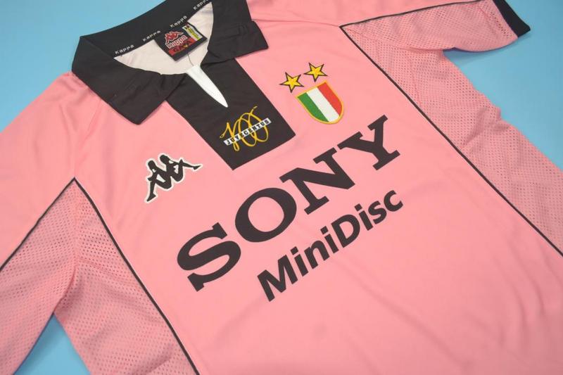 Thailand Quality(AAA) 1997/98 Juventus Away Retro Soccer Jersey