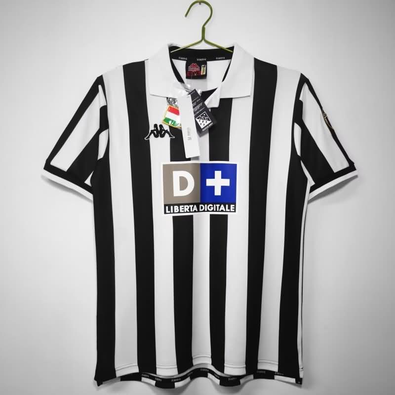 Thailand Quality(AAA) 1998/99 Juventus Home Retro Soccer Jersey